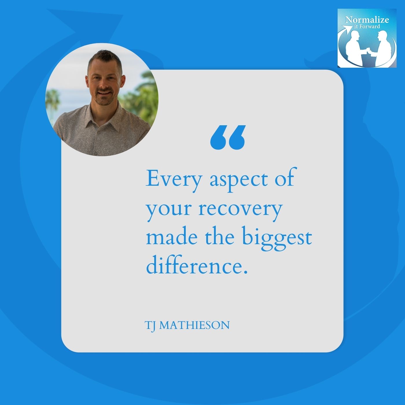 Normalize It Forward - Marc Lehman | TJ Mathieson | Youth Sports Pressure